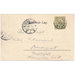 1903 Fogaras, Fagaras; vár A. Wazek kiadása / cetate / Schloss / castle (EK)