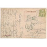 1914 Kolozsvár, Cluj; Rácz étterem, belső vendégekkel, katonával és pincérekkel. Zetán Péter kiadása / restaurant, interior with guests, K.u.K. soldier and waiters (ázott sarkak / wet corners)