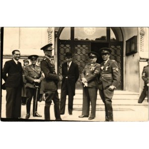 1940 Oravicabánya, Oravicza, Oravita (?); román rendőrök / Romanian policemen. Ludovic Kovács photo