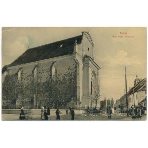 1910 Torda, Turda; Római katolikus templom. Füssy József kiadása / Roman Catholic church (EB)