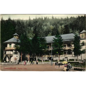 Tusnádfürdő, Baile Tusnad; Maria villa. Dragoman S. J. kiadása / villa (EK)