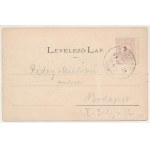 1899 Tusnádfürdő, Baile Tusnad; Prager villa, Szegedi ház, Stefánia fürdő. Wlaszlovits Gusztáv 1022. / spa, villa, hotel, bathhouse. Floral (EK)