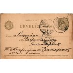 1908 Cabaj, Cabajcsápor, Czabaj, Cabaj-Cápor; kézzel rajzolt képeslap, bor és sörcsarnok, híd, Cedron patak / hand-drawn postcard with pub, winery, bridge, creek
