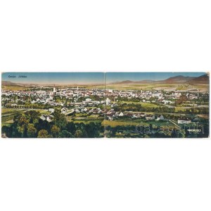 1915 Eperjes, Presov; látkép. Stehr kiadása, 2-részes kihajtható panorámalap / 2-tiled folding panoramacard (EM)