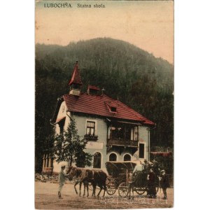 Fenyőháza, Lubochna; Statna skola / Állami iskola / school