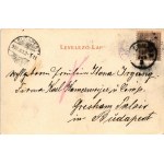 1900 Késmárk, Kezmarok; Thököly vára. Wiesner J. kiadása / castle (fl)