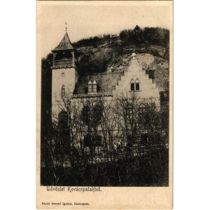 1911 Kovácspatak, Kovacov (Esztergom); Rédly villa. Stromf Ignác kiadása / villa (EK)