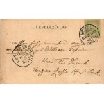 1900 Nagyszombat, Tyrnau, Trnava; Pázmány tér, templom. Hans Nachbargauer / square, church (EB)