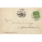 1907 Rimaszombat, Rimavska Sobota; Egyesült protestáns főgimnázium. Rábely Miklós kiadása / school