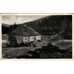 1932 Szomolnok, Schmölnitz, Smolník; Myto / Vám, automobil / tax office, automobile (EK)