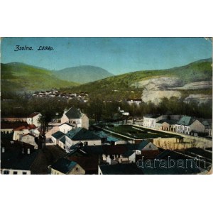 1913 Zsolna, Sillein, Zilina; látkép. Buxbaum József kiadása / general view (EK)