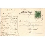 1907 Krk, Veglia; Villa Cherincich. Dep. Schinigoi Carlo (fl)