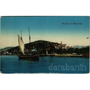 1916 Metkovic, general view (ragasztónyom / glue marks)