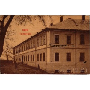 1908 Ungvár, Uzshorod, Uzhhorod, Uzhorod; Tanítóképző. Gellis Miksa kiadása / teachers' training institute, school (fa)