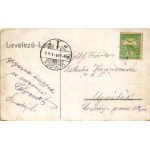 1908 India, Indija; Hotel Bahnhof Horn, Bahnhof / Vasútállomás, Horn-féle vasúti szálloda. Victor Fürst kiadása / railway station, railway hotel (EM)