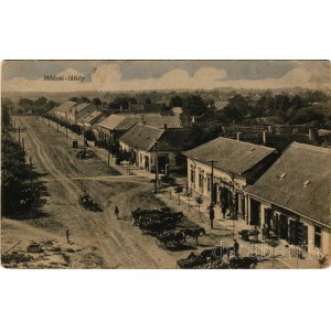 Módos, Jasa Tomic; látkép, László Jakab, Anton József üzlete, piac. Weigand Henrik fényképész / general view, shops, market (EK)