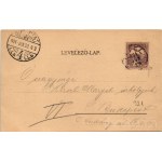1901 Titel, Községháza, Hajóhíd (pontonhíd), Római katolikus templom. Nonnenmacher Endre kiadása, szecessziós-virágos keret / Gemeindehaus, Schiffsbrücke, Röm.-kath. Kirche / town hall, pontoon bridge, Catholic church. Art Nouveau, floral (gyűrődés / crea