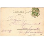 1902 Zombor, Sombor; Fő tér, piac, üzletek. Hecht Mór kiadása / main square, market, shops (vágott / cut)