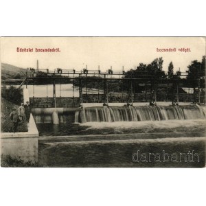 Locsmánd, Lutzmannsburg; Locsmándi védgát / dam (ragasztónyom / glue marks)
