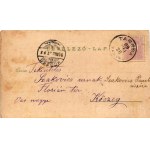 1899 Tarcsa, Tarcsafürdő, Bad Tatzmannsdorf; Miksa-forrás, Gyógyudvar, Forrás épület, Gyógytér és Károly-forrás, Karolina villa, Mária villa, Anna fürdő / spa, mineral springs, villa, baths. Art Nouveau, floral, litho (vágott / cut)