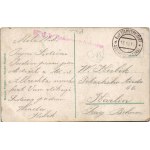 1918 Shkoder, Shkodra, Skadar, Skodra, Scutari, Skutari; Eingang in Shkodra / WWI K.u.K. military, soldiers (worn corners)