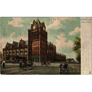 1906 Detroit (Michigan), Union Station (surface damage)