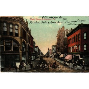 1912 Johnstown (Pennsylvania), Main Street, shops (Rb)