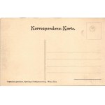 Wien, Vienna, Bécs; Rathaus, Eintausend Küsse / montage with postman, town hall (glue marks)