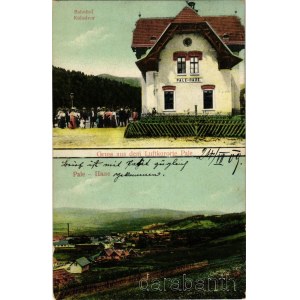 1909 Pale (Sarajevo), Bahnhof / Kolodvor / railway station, general view (EB)