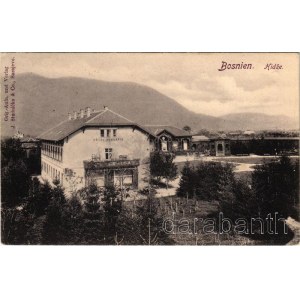 Slatina, Slatina Hidze; Hotel Hungaria. Orig.-Aufn. und Verlag J. Studnicka &amp; Co. (Sarajevo)