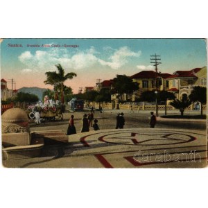 Santos, Avenida Anna Costa Gonzaga. Cezar Matheus / street view (EM)