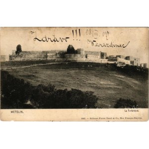 1907 Mytilene, Metelin; La Forteresse / fortress, castle (tear)