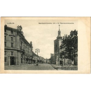 Lublin, Namiestnikowska Str. / Ul. Namiestnikowska / street view (fl)