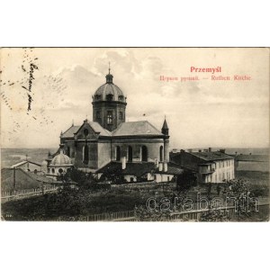 1907 Przemysl, Ruthen. Kirche / Ruthenian (Rusyn) Orthodox church. Fotogr. E. T. Jurkiewicz (EK)