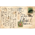 1907 Przemysl, Wybrzeze Franciszka Jozefa / Franz Josefs-Quai / quay, riverside (EK)
