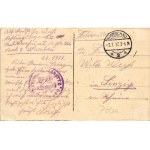 1917 Warszawa, Varsovie, Warschau, Warsaw; Weichselbahn-Brücke / Most kolejowy na Wisle / Vistula river bridge, locomotive (cut)