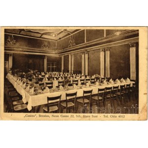 1930 Wroclaw, Breslau; Casino, Neue Gasse 22, Inh. Hans Sust. Verlag Foto Krapp / casino interior (EB)