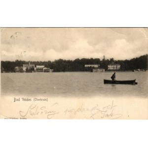 Bled, Veldes; Bad, Oberkrain. Otto Wölfling / lake (EB)
