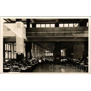 1933 Bled, Veldes; Park Hotel, Kazino / hotel, casino, interior. photo