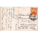 1922 Ljubljana, Laibach; Selenburgove ulice / Schellenburggasse / street view, shops of Jakob Traun, Cascio, P. Cassermann (worn corners)