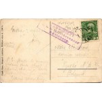 1915 Vipava, Wippach; general view, castle ruins (EB)