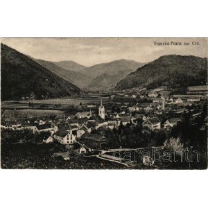 Vransko, Franz; general view, church (pinholes)