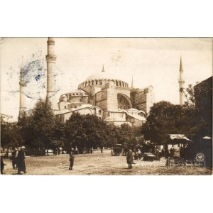 1907 Constantinople, Istanbul; Mosquee de Sainte Sophie / Hagia Sophia, mosque. photo