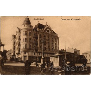 1912 Chernivtsi, Czernowitz, Cernauti, Csernyivci (Bukovina, Bucovina, Bukowina); Hotel Bristol (EK)