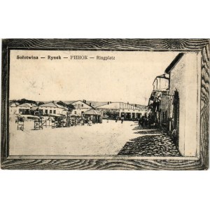 1915 Solotvyn, Solotwina; Rynek / Ringplatz / market square (EK)
