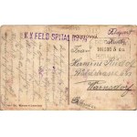 1914 Yavoriv, Javoriv, Jaworiw, Jaworów; Szkola Zabawkarska / school + K. k. Feld-Spital No. 8/9 (fl)