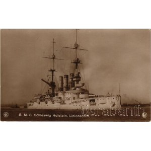 1917 SMS Schleswig Holstein Linienschiff. Kaiserlichen Marine - Lempe Serie Neptun / German Navy