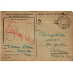 Boldog Karácsonyi és Kellemes Újévi Ünnepeket! Kézzel rajzolt Tábori Postai Levelezőlap / WWII Hungarian military hand-drawn art postcard, Christmas and New Year greetings, angel, pig + Tábori postahivatal 29 (gyűrődések / creases)