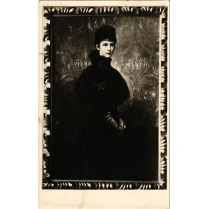 Budapest I. Királyi palota, Erzsébet királyné (Sissi) portréja / portrait of Empress Elisabeth (Sisi) of Austria s: Benczúr Gyula (EK)