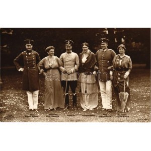 Prinz August Wilhelm, Prinzessin Eitel Friedrich, Kronprinz, Kronprinzessin, Prinz Eitel Friedrich, Prinzessin August Wilhelm / German royal family